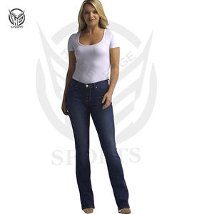 Prix de gros Vêtements de mode Pantalons en jean pour femmes Matériel de haute qualité Pantalons en jean de qualité supérieure pour femmes. - Product Image 1