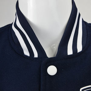 Veste de baseball CUMAX Factory Letterman nouvelle mode veste universitaire d'hiver personnalisée de concepteur de broderie de serviette en cuir de haute qualité - Product Image 5