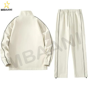 Ensembles de course d'automne pour hommes, veste coupe-vent chaude, pantalon, survêtement - Product Image 5