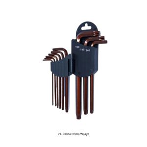 Jeu de clés Torx L de haute qualité LIPRO, 9 pièces, T10-T50 |   Clé hexagonale de précision en acier au chrome-vanadium métrique, outil industriel automobile - Product Image 3