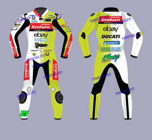 Alex Marquez 2025 MotoCp Chaqueta de traje de carreras de cuero hecha a medida Tallas grandes Todos los tamaños para motocicleta y ropa de carreras de autos - Product Image 2