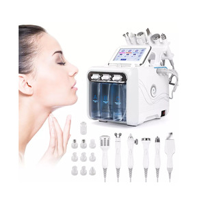 Appareil de beauté multifonctionnel professionnel pour salon, machine à chaud et à froid, injection d'oxygène, soin du visage électrique en plastique - Product Image 3