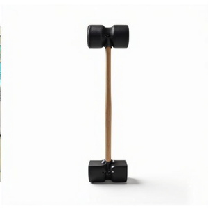 Martillo de goma negro PROBST GH ERGO con mango de 1000 mm - Product Image 3