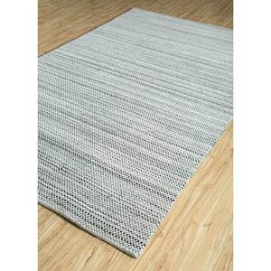 Alfombras de Lana Tejidas a Mano Tesoro, Diseño Rectangular con Rayas Grises y Negras, para Sala de Estar, Poliéster de Alta Calidad PHWL-213 - Product Image 2