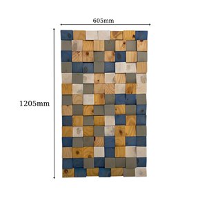 Venta al por mayor de 8cm de madera Panel de madera pared interior estilos modernos seda líquido Fondo pared decoración cuero paneles de pared - Product Image 2