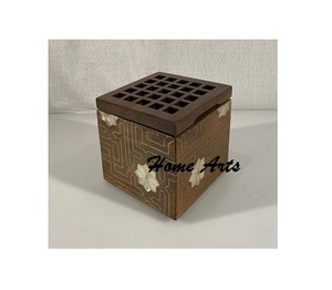 Customized Size And Shape Mabkhar Designer Bakhoor Burner With Acrylic Tray And <b>Box</b> Incense Bakhoor Incense Burner - Product Image 5