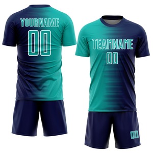 Uniformes de fútbol por sublimación de colores personalizados de alta y mejor calidad, venta al por mayor, tallas para adultos, camiseta de fútbol por sublimación completa - Product Image 3