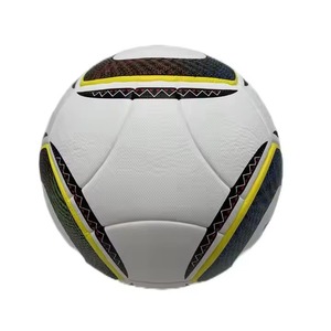 Ballon de football en PU léger et durable de haute qualité, fabriqué directement en usine, toutes tailles, logo personnalisé, sport professionnel - Product Image 5