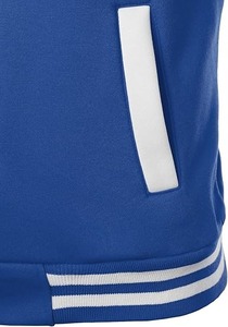 HOOD CREW Veste de sport décontractée pour hommes Varsity Hooded Letterman Brodé Design Tie Dye Pocket Pull Style Winter - Product Image 4