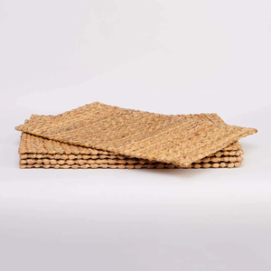 Manteles individuales de jacinto de agua hechos a mano, productos ecológicos hechos en Vietnam, decoración de mesa, manteles individuales tejidos al por mayor - Product Image 1