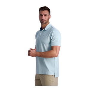 เสื้อโปโลผู้ชาย OEM/ODM เสื้อโปโลผ้าฝ้าย100% แขนสั้นโลโก้ตามสั่ง - Product Image 3