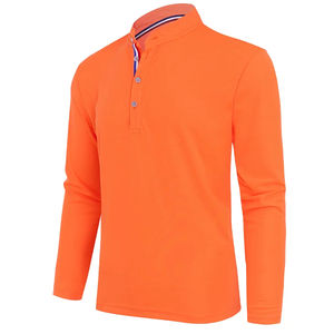 Chemise à manches courtes pour homme de haute qualité, 100% coton, logo personnalisé, vêtements de golf - Product Image 4