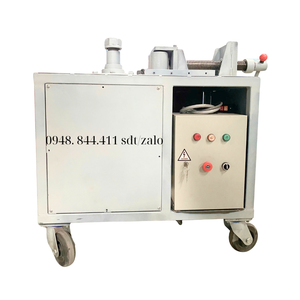 Round Steel Pipe Bender <b>Iron</b> Copper Aluminum Electric Pipe Bending Machine One <b>Roller</b> Bending Machine - Product Image 1