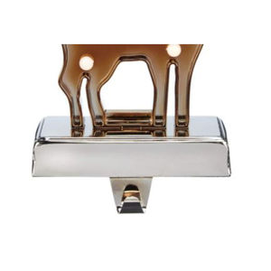 Wholesale Silver Metal <b>Christmas</b> <b>Stocking</b> Hook Weighted Snowflake <b>Stocking</b> Holder Sturdy Decorative Hanger for Holiday Decor Set - Product Image 3