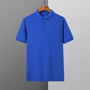 Polo de Manga Corta para Hombre con Logotipo Personalizado OEM, Nuevo, Cuello Redondo, Corte Holgado, Transpirable, Moderno, Estilo Casual, Tejido de Punto - Product Image 1