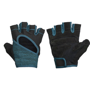 High Quality Unisex Spandex <b>Half</b> Finger Pull-On Weightlifting Gloves Anti <b>Slip</b> Breathable Sports Workout Fitness Training - Product Image 4