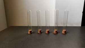 Marque AARK Borosilicate 3.3 pour tubes à essai Meilleure vente en gros Tubes à fond transparent Liège en bois pour emballage transparent - Product Image 2