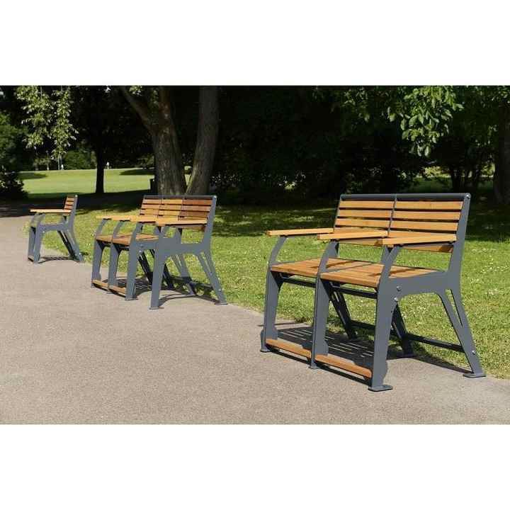 Hera Extendable Senior Bench with Footrest and Armrests for Entry Bedroom Outdoor & Warehouse Use for Home