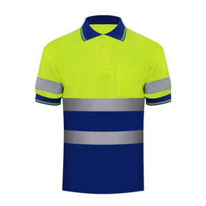 Wholesale Custom Construction Polo <b>Shirt</b> Breathable Safety High Visibility Reflective <b>Shirt</b> High Visibility Construction Worker - Product Image 5
