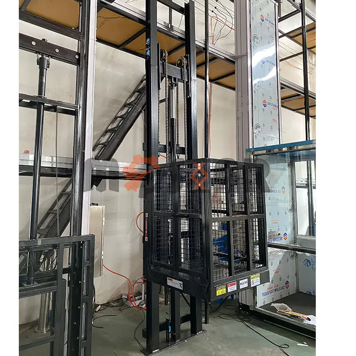 500kg Warehouse cargo lift hydraulic cargo lift elevator cargo lift platform