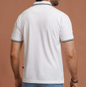 Chemise en coton premium pour homme, coupe classique, design élégant pour les sorties de golf, les voyages, les rassemblements du week-end - Tricot à séchage rapide - Product Image 4