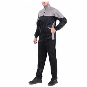 Trajes de jogging con cremallera para hombre de fabricación al por mayor, conjunto de chándal de invierno cálido, transpirable y de secado rápido - Product Image 2