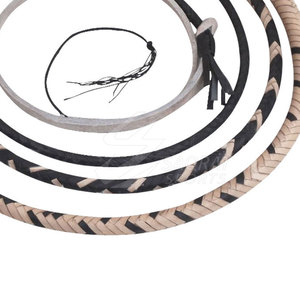 แส้ม้าม้าขนาดพิเศษทำจากหนังแท้จากปากีสถาน - Product Image 4