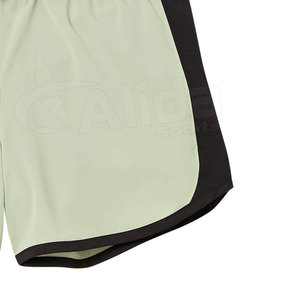 Pantalones cortos para correr para mujer de calidad superior Diseño transpirable con patrón atractivo Decoración de botones Pantalones cortos deportivos de Venta caliente - Product Image 6