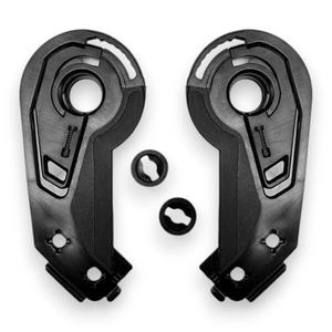 HJC I90 & I91 Replacement Visor Plates HJ-33 Helmet Gear Shift Plate <b>Kit</b> Black Motorcycle Accessories - Product Image 1