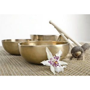 ขันร้องทำมือจากสแตนเลสขัดเงา ศิลปะแบบดั้งเดิมของชาวทิเบต สำหรับการทำสมาธิ โยคะ การบำบัดด้วยเสียง และการฝึกฝน - Product Image 2
