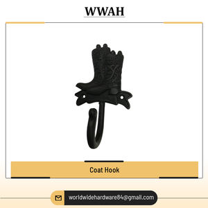 Ganchos para abrigos de hierro fundido de calidad excepcional para montar en la pared Venta a granel Ropa de metal de calidad para cocina Dormitorio Baño - Product Image 6