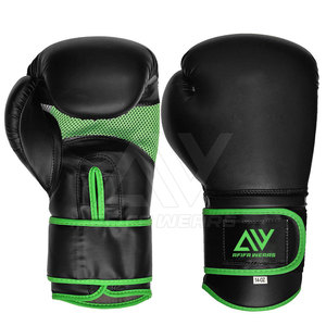 Gants de boxe en cuir PU de haute qualité de qualité supérieure Fabricant professionnel pour les arts martiaux et l'équipement de boxe - Product Image 1