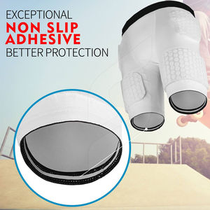 American Football Padded Compression Shorts Padded Football Girdle Hip and <b>Thigh</b> Protector Football - Product Image 4