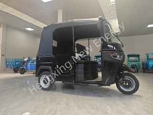 2025 mới đến hengxing 4-chỗ ngồi điện Tuk tuk taxi-người lớn 3-bánh xe xe kéo bajaj mở phong cách hành khách ba bánh - Product Image 3