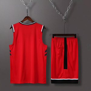 ชุดบาสเก็ตบอลทีมใหม่แบบเปล่า สำหรับพิมพ์ลายเอง ชุดบาสเก็ตบอลแฟชั่น ชุดบาสเก็ตบอลสำหรับผู้ใหญ่ - Product Image 5