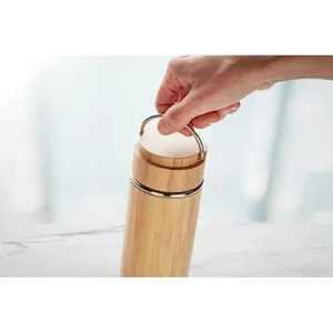 Thermos Tampere 400ml in Bambù, Articoli per Bevande Sostenibili, Merchandise Promozionale - Product Image 3