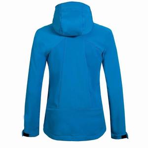 Trending Stylish Hooded Women Jacket Custom Design Windproof Softshell Jacket <b>Top</b> Quality Zipper Winter Jacket - Product Image 4