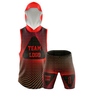 2025 Vêtements de sport Vêtements de sport de football américain Impression par sublimation personnalisée Ensemble fabriqué anti-UV pour 7 sur 7 jeux - Product Image 4