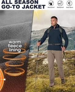 Última moda invierno a prueba de viento Softshell Slim Fit hombres Casual chaqueta hombres Softshell chaqueta para hombres por Boomletcorp. - Product Image 4