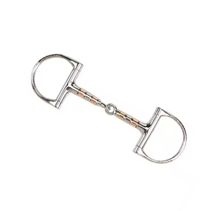 Broca de caballo de mejilla completa, broca de boca de equitación de latón, acero inoxidable equino, hecha en broca de caballo de alta calidad - Product Image 1