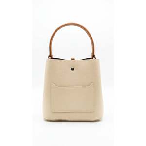 Structured Handbag in Genuine Dollaro Leather - Made in <b>Italy</b> - Art. 26083 - Product Image 4