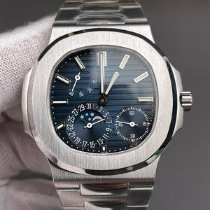 Montre mécanique de luxe 41 mm en or rose, qualité supérieure, étanche, mouvement PPF Factory 5712 240, multifonction, phase de lune - Product Image 1
