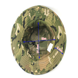 Sombrero de Pesca Unisex Impermeable de 5 Paneles con Ala Ancha para Caza, Pesca, Aventuras al Aire Libre y Protección Solar - Product Image 2