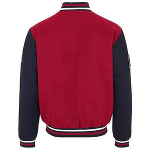 Veste universitaire en toile matelassée pour homme, design tendance de haute qualité, logo sur le devant, tissu durable, couleurs et tailles personnalisées - Product Image 2