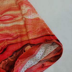 Pantalones Cortos Deportivos de Malla Personalizados con Logotipo, de Doble Capa, Calidad Premium, Diseño Floral Informal, Sublimación Completa, para Natación, Gimnasio y Baloncesto - Product Image 2