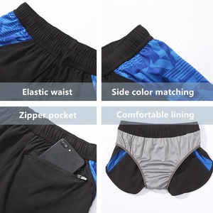 กางเกงกีฬาผู้ชายผ้าออกซ์ฟอร์ดแบบสั่งทำพิเศษ เป็นมิตรกับสิ่งแวดล้อม ระบายอากาศได้ดี แห้งเร็ว ความยาวระดับเข่า เหมาะสำหรับวิ่ง ออกกำลังกาย ใส่ลำลอง ผ้าเรียบ กันน้ำ - Product Image 3