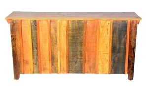 KRISHNA INTERNATIONAL-Armoire modulaire de grande capacité en bois recyclé, écologique et moderne, garantie de 3 ans, pour le salon et l'hôtel - Product Image 6