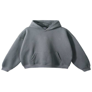 เสื้อฮู้ดแบบสวมศีรษะใส่สบายสำหรับผู้ชายผู้หญิง100% ผ้าฝ้ายมีโลโก้ยอดนิยม - Product Image 6