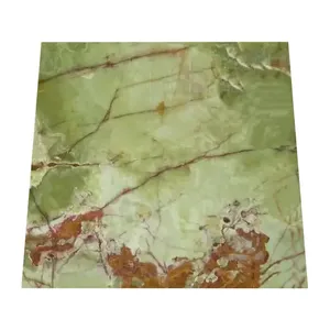 กระเบื้องหินโอนิกซ์สีเขียวเข้มทำด้วยมือกระเบื้องหินโอนิกซ์ตกแต่ง - Product Image 1