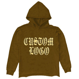 Sweat-shirt à capuche unisexe rose en coton molletonné avec logo personnalisé, idéal pour l'automne - Product Image 4